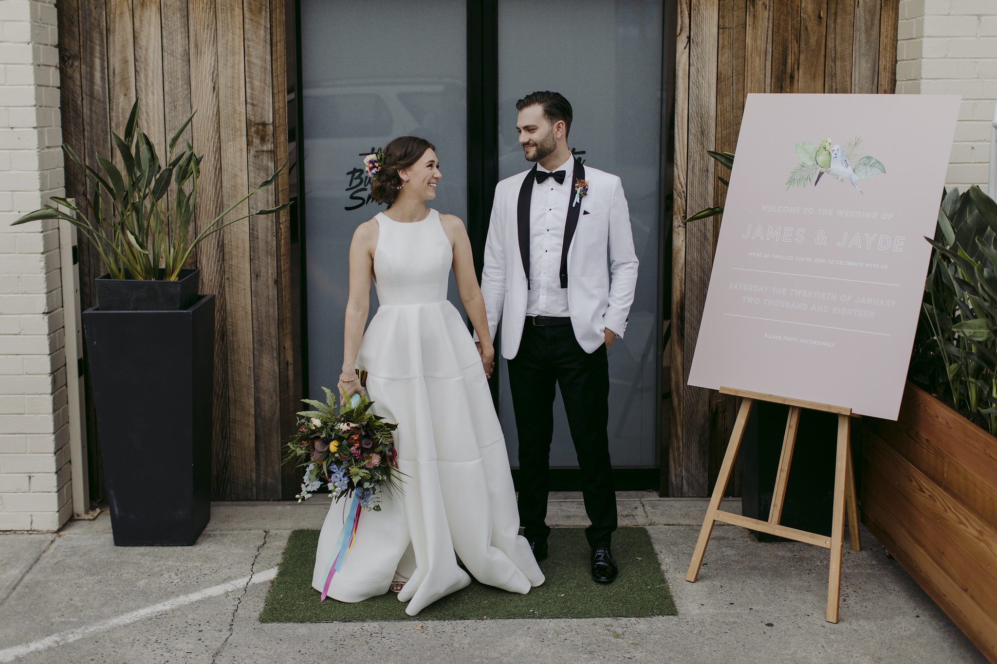 Wedding Front Door