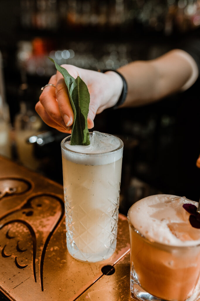 Budgie Cocktail Garnish