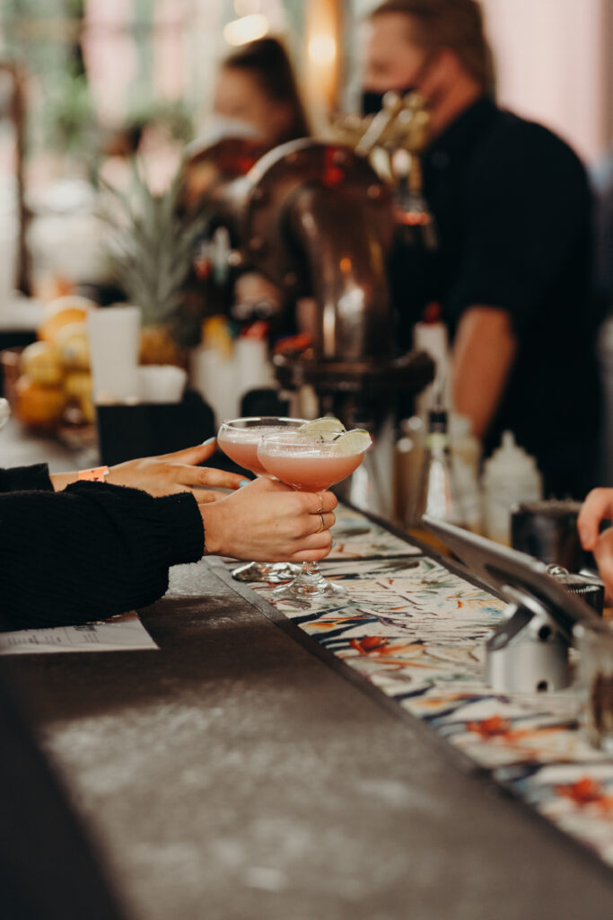 Serving Cocktails