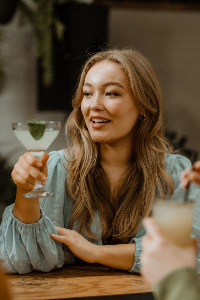 Cocktail Girl Cheers