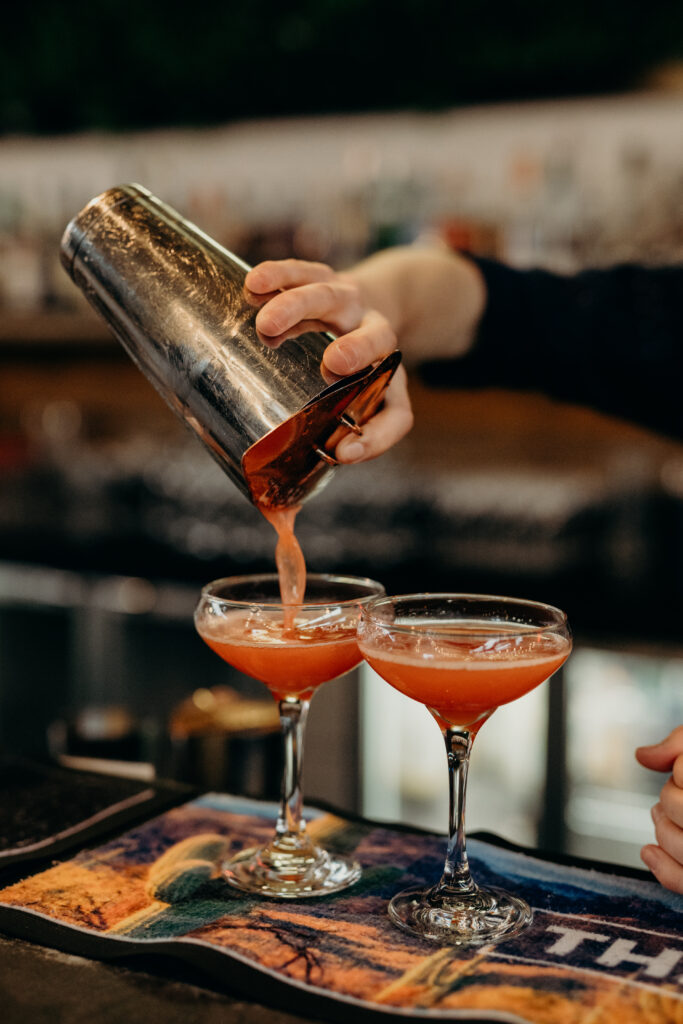 Two Red Cocktails